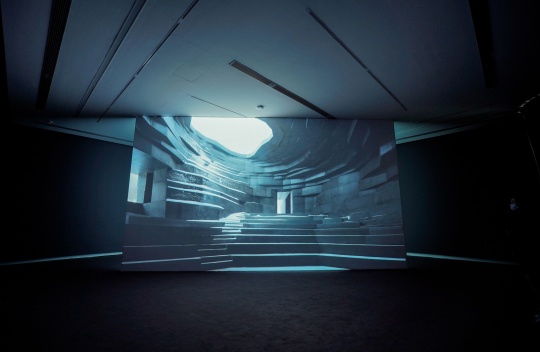 “万籁·中国声景设计展”展览现场,金鹰美术馆
“万籁·中国声景设计展”展览现场,金鹰美术馆