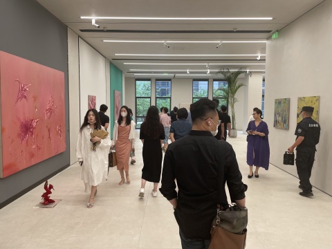 “蔡锦花园”展览现场 博乐德艺术中心 北京 2022
