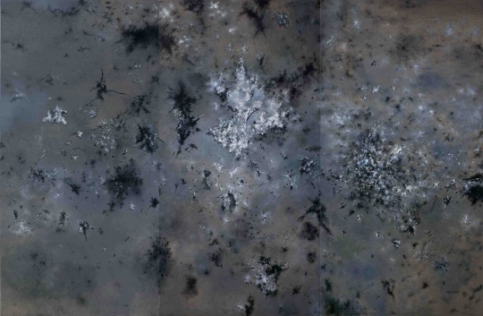 《风景37》300×450cm 布面油画 2013
《风景37》300×450cm 布面油画 2013