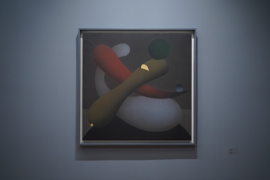 《硕果》绢本设色&金箔 100×100cm 2020
《硕果》绢本设色&金箔 100×100cm 2020