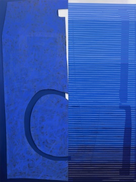 《LBRB》布面油画 240×180cm 2021
《LBRB》布面油画 240×180cm 2021