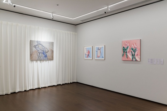 “越过栅栏，如鸟儿飞过”，潇当代美术馆展览现场
