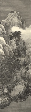 《雪霽养云》使人仿佛回到了古代中国的清净之地，画作中呈现出的那份唯美与宁静，难能可贵。