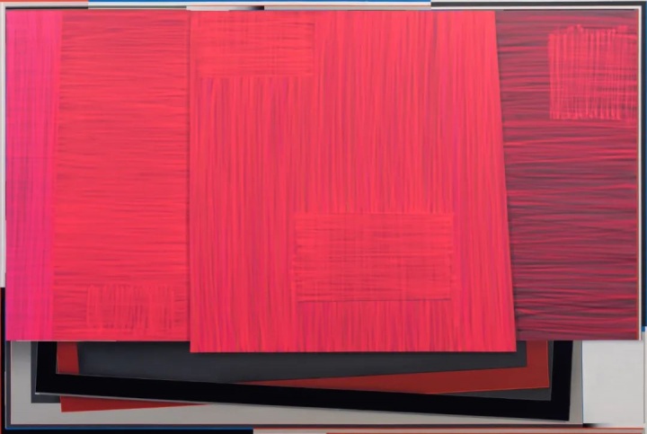 《ZSNR》200×300cm 布面油画 2017
《ZSNR》200×300cm 布面油画 2017