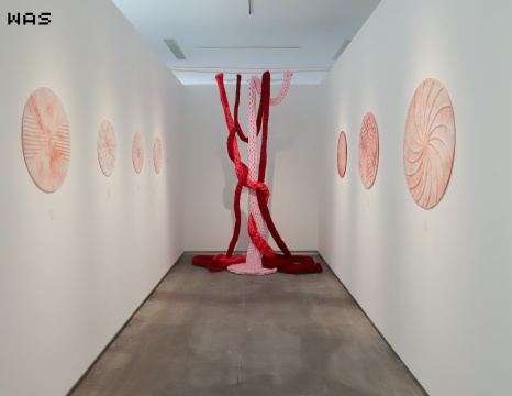 图四来源:展览现场,艺术家张甜恬与王舒艺作品,由WAS艺术中心提供
图四来源:展览现场,艺术家张甜恬与王舒艺作品,由WAS艺术中心提供