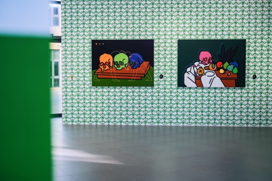 “永不碎边”展览现场 香港中文大学(深圳)大学艺术中心TC101SPACE
“永不碎边”展览现场 香港中文大学(深圳)大学艺术中心TC101SPACE