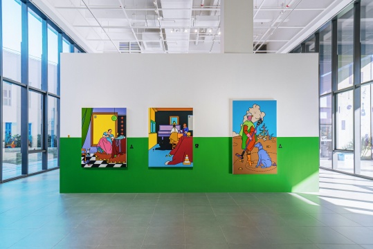 “永不碎边”展览现场 香港中文大学(深圳)大学艺术中心TC101SPACE
“永不碎边”展览现场 香港中文大学(深圳)大学艺术中心TC101SPACE