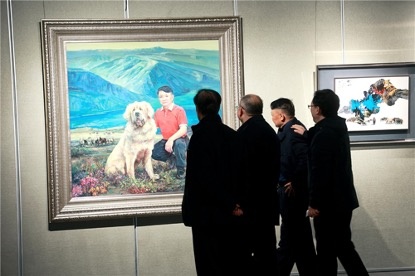 HUAWEI天生会画·《回望高原》艺术展献礼成都 HUAWEI天生会画·《回望高原》艺术展献礼成都