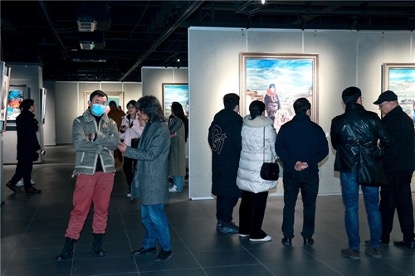 HUAWEI天生会画·《回望高原》艺术展献礼成都 HUAWEI天生会画·《回望高原》艺术展献礼成都