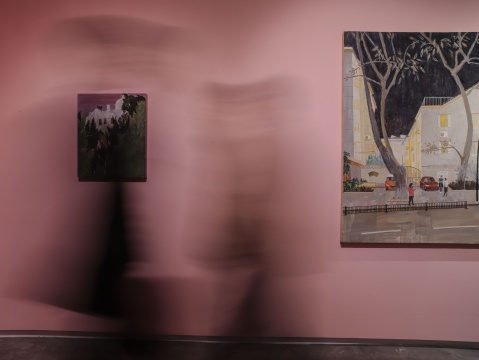 王乔君作品展览现场，由WAS艺术中心提供
