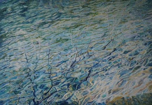 徐泽 《微澜 NO.6》 布面油画 300x210cm 2021
徐泽 《微澜 NO.6》 布面油画 300x210cm 2021