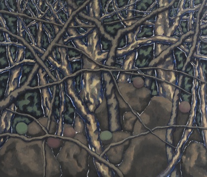 丛林NO.1 布面丙烯 180X210cm 2019年
丛林NO.1 布面丙烯 180X210cm 2019年