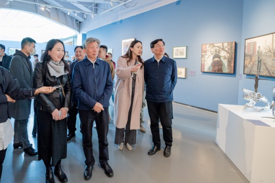 艺术家的摇篮,央美附中举办教师作品联展 艺术家的摇篮,央美附中举办教师作品联展