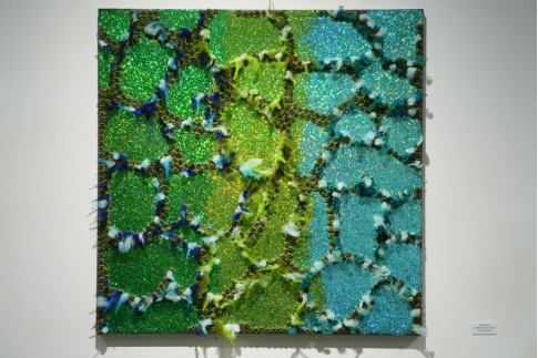 沼泽NO.2 综合材料 120X120cm
沼泽NO.2 综合材料 120X120cm