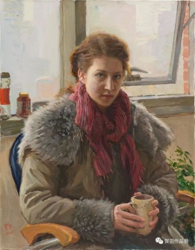 贺羽 《有雾的早晨》 85x67cm 布面油画 2015年
贺羽 《有雾的早晨》 85x67cm 布面油画 2015年