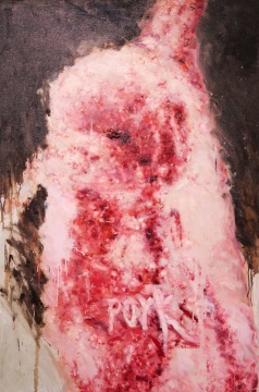 刘炜  《猪肉》
2007年作
布面油画
150x100cm
