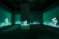 靳军“数境等观”传统艺术与科技研究展正式开幕，构建中国东方精神下的数字虚拟世界,范迪安,靳军