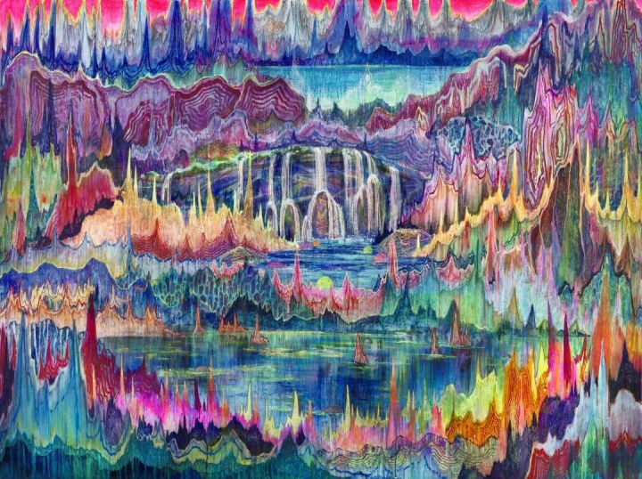 黄宇兴《九寨秘境》

135×180.5cm&nbsp;压克力 画布&nbsp;2018

估价：150万-300万港元

2023佳士得香港春拍千禧后晚间拍卖

&nbsp;
