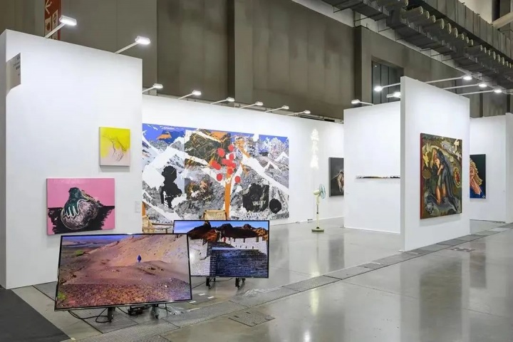 2023台北当代,马刺画廊展位
2023台北当代,马刺画廊展位