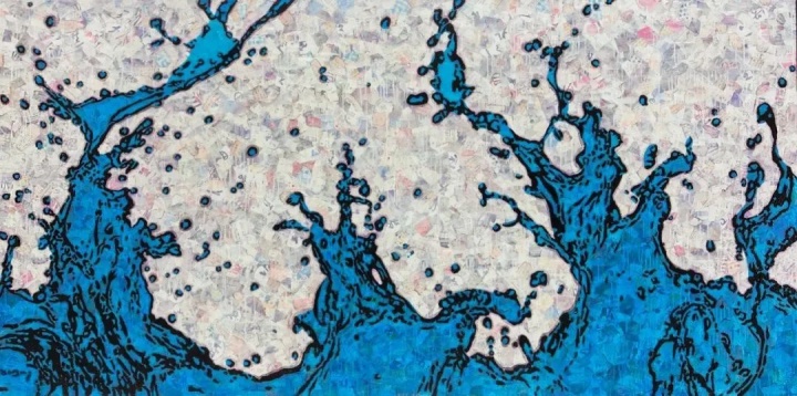 薛松 《激浪》
120×240cm 综合媒材布本 2023
季丰轩画廊
薛松 《激浪》
120×240cm 综合媒材布本 2023
季丰轩画廊