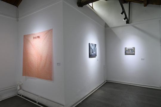 “瞳距”展览现场
“瞳距”展览现场