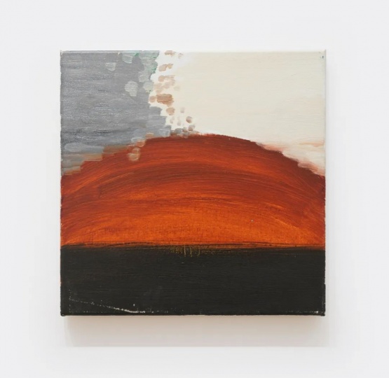 《陵水风景6号》40×40cm 布面油画 2021
《陵水风景6号》40×40cm 布面油画 2021