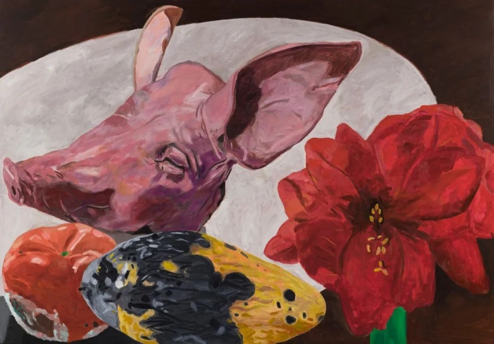 《富贵梦》280×400cm 布面油画 2021-2022
《富贵梦》280×400cm 布面油画 2021-2022