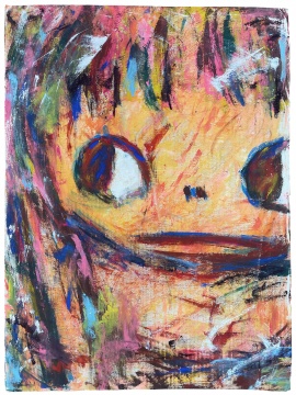 六角彩子《无题》59.7×44.2cm 布面丙烯 2006 图片由艺术家及Gallery Target 提供
六角彩子《无题》59.7×44.2cm 布面丙烯 2006 图片由艺术家及Gallery Target 提供