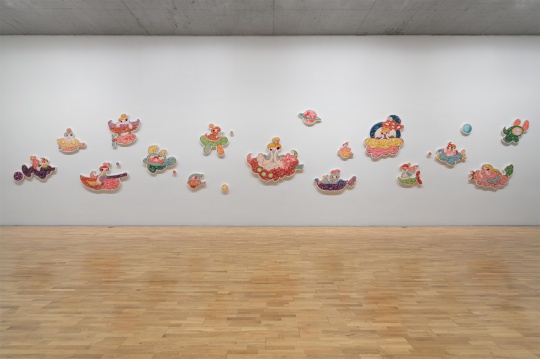 六角彩子个展“靠近你的宝藏”展览现场,龙美术馆(西岸馆),展期:2023.5.27-8.13,摄影:shaunley
六角彩子个展“靠近你的宝藏”展览现场,龙美术馆(西岸馆),展期:2023.5.27-8.13,摄影:shaunley