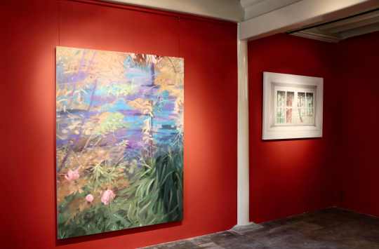 “携画远航”展览现场
“携画远航”展览现场