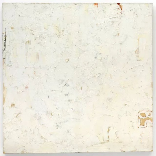 《无题》 109.2×109.2cm 布面油画 1958
《无题》 109.2×109.2cm 布面油画 1958