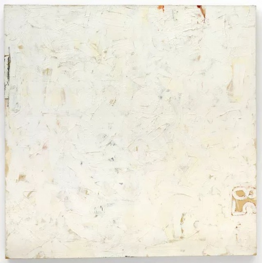 《无题》 109.2×109.2cm 布面油画 1958
