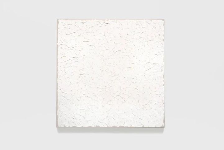 《大-小-厚-薄2》 109.2×109.2cm 棉帆布油画 2008
《大-小-厚-薄2》 109.2×109.2cm 棉帆布油画 2008