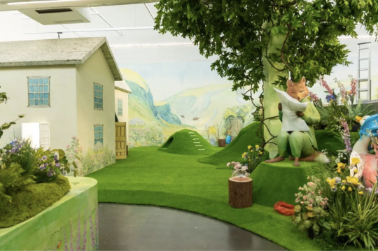 “比得兔的世界:永恒的冒险”绘本艺术展全国首站北京站展览现场
“比得兔的世界:永恒的冒险”绘本艺术展全国首站北京站展览现场