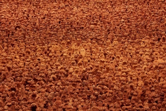 安东尼·葛姆雷《亚洲土地》局部(来源:M+)
安东尼·葛姆雷《亚洲土地》局部(来源:M+)