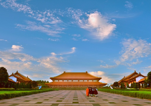 位于江苏宜兴的佛光祖庭大觉寺
位于江苏宜兴的佛光祖庭大觉寺