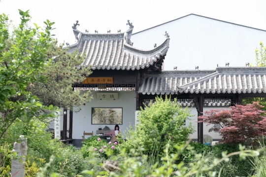 留云草堂院子东边景
留云草堂院子东边景