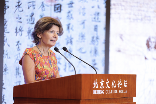 佳玥参加北京文化论坛
佳玥参加北京文化论坛