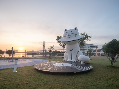 Tango-《白猫留声机》©️上海城市空间艺术季，摄影田方方
