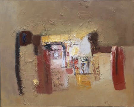 罗坚 《紫气东来之十》 布面油画 100X80cm
罗坚 《紫气东来之十》 布面油画 100X80cm