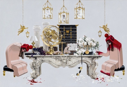 金善喜(韩国)《The living room B(客厅B)》
110x160cm 平面作品(油画) 2022
金善喜(韩国)《The living room B(客厅B)》
110x160cm 平面作品(油画) 2022