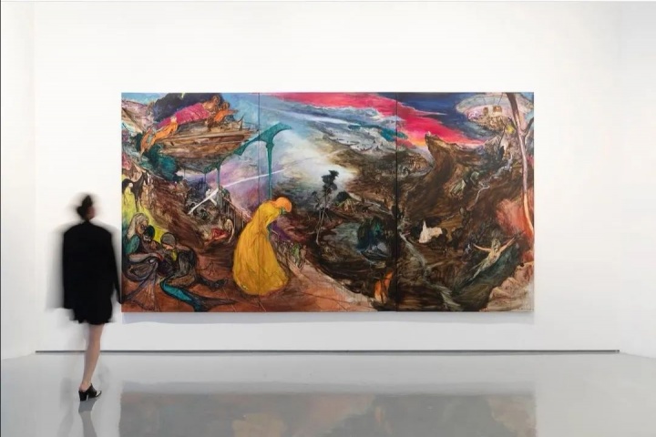 《深渊 II 》220×420cm
布面油画 2021-2022
傅饶:德累斯顿(Rao Fu: Dresden)展览现场
Fergus McCaffrey 2022
《深渊 II 》220×420cm
布面油画 2021-2022
傅饶:德累斯顿(Rao Fu: Dresden)展览现场
Fergus McCaffrey 2022
