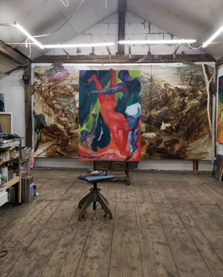 傅饶在德累斯顿的工作室 2021
图片由 @Rao FU Studio 提供
傅饶在德累斯顿的工作室 2021
图片由 @Rao FU Studio 提供