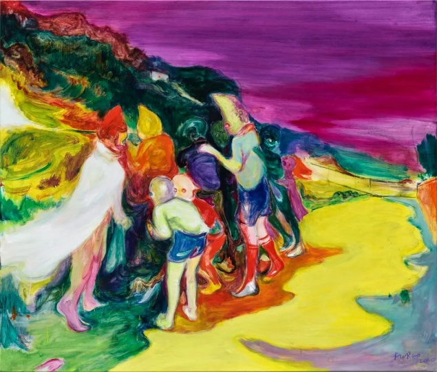 《靶场》115×135cm 布面油画 2020
卢森堡私人收藏
图片由 @ 安卓艺术提供
《靶场》115×135cm 布面油画 2020
卢森堡私人收藏
图片由 @ 安卓艺术提供