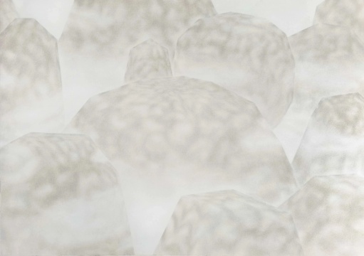 劳大伦 《山川-浅绛》 纸本石墨 52.5×74cm 2021
劳大伦 《山川-浅绛》 纸本石墨 52.5×74cm 2021