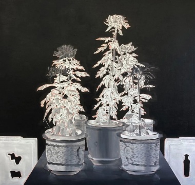 林枞 《虚无》 布面油画 180×200cm 2020
林枞 《虚无》 布面油画 180×200cm 2020
