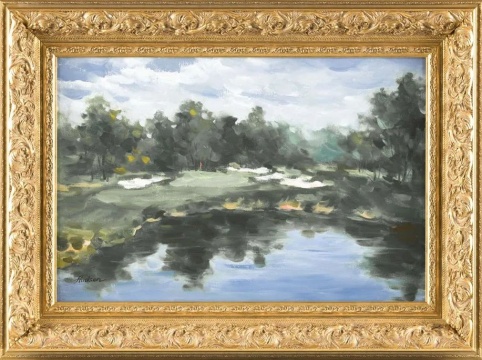游历半生,重拾画笔,“高尔夫风景:张少侠油画作品展”开幕 游历半生,重拾画笔,“高尔夫风景:张少侠油画作品展”开幕