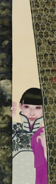 窥探-136X33cm-纸本水墨-2013年
窥探-136X33cm-纸本水墨-2013年