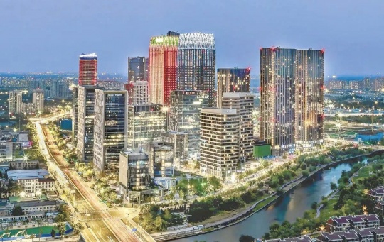 (副中心运河CBD夜景)
(副中心运河CBD夜景)