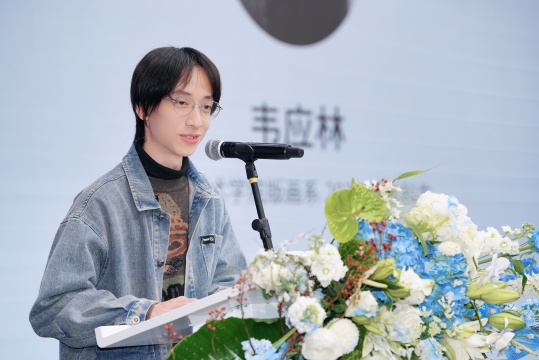 铜奖获得者代表韦应林
铜奖获得者代表韦应林